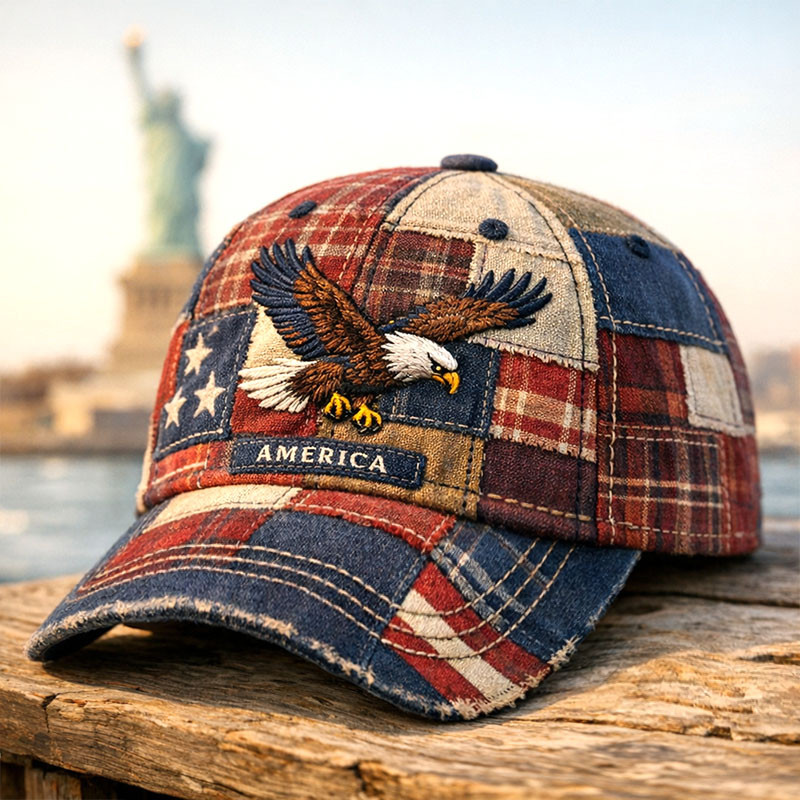 Eagle America's Birthday Vintage Hat Independence Day 2026 Merch Gift Ideas