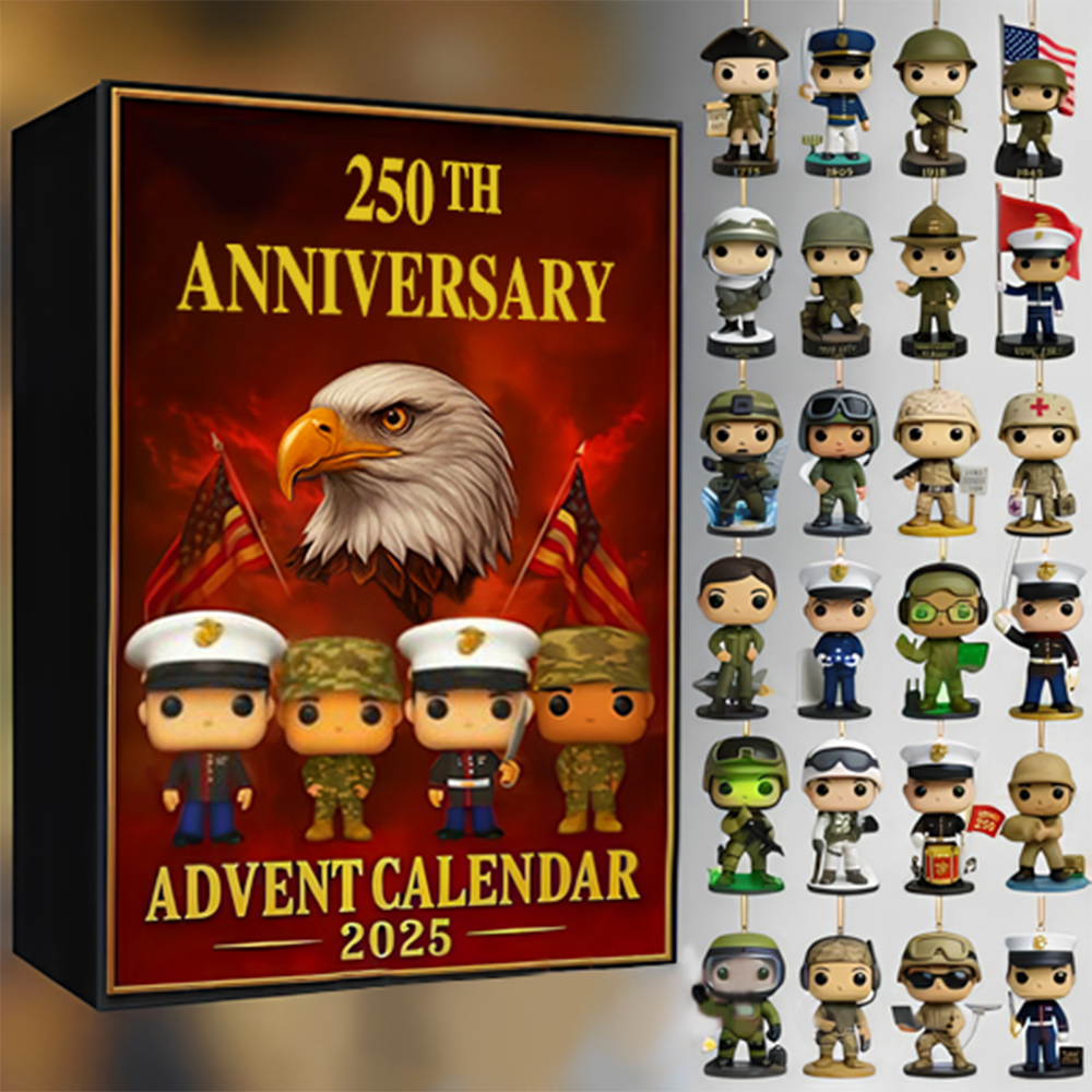 Eagle Christmas Gift 250th Anniversary Advent Calendar 2025 Patriotic Gifts For Men