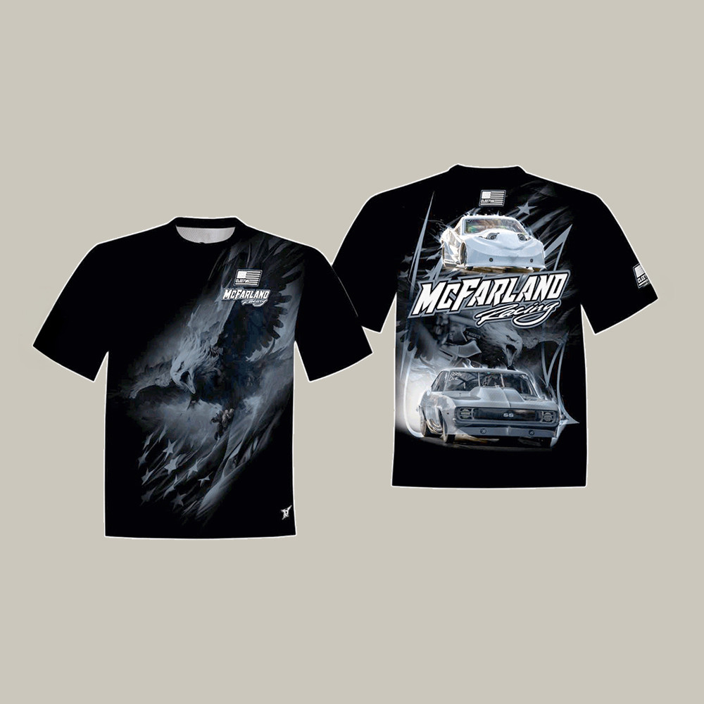 Eagle Cleetus McFarland T-Shirt Racer Car Art Cleetus McFarland Merch Fan Gift For Him