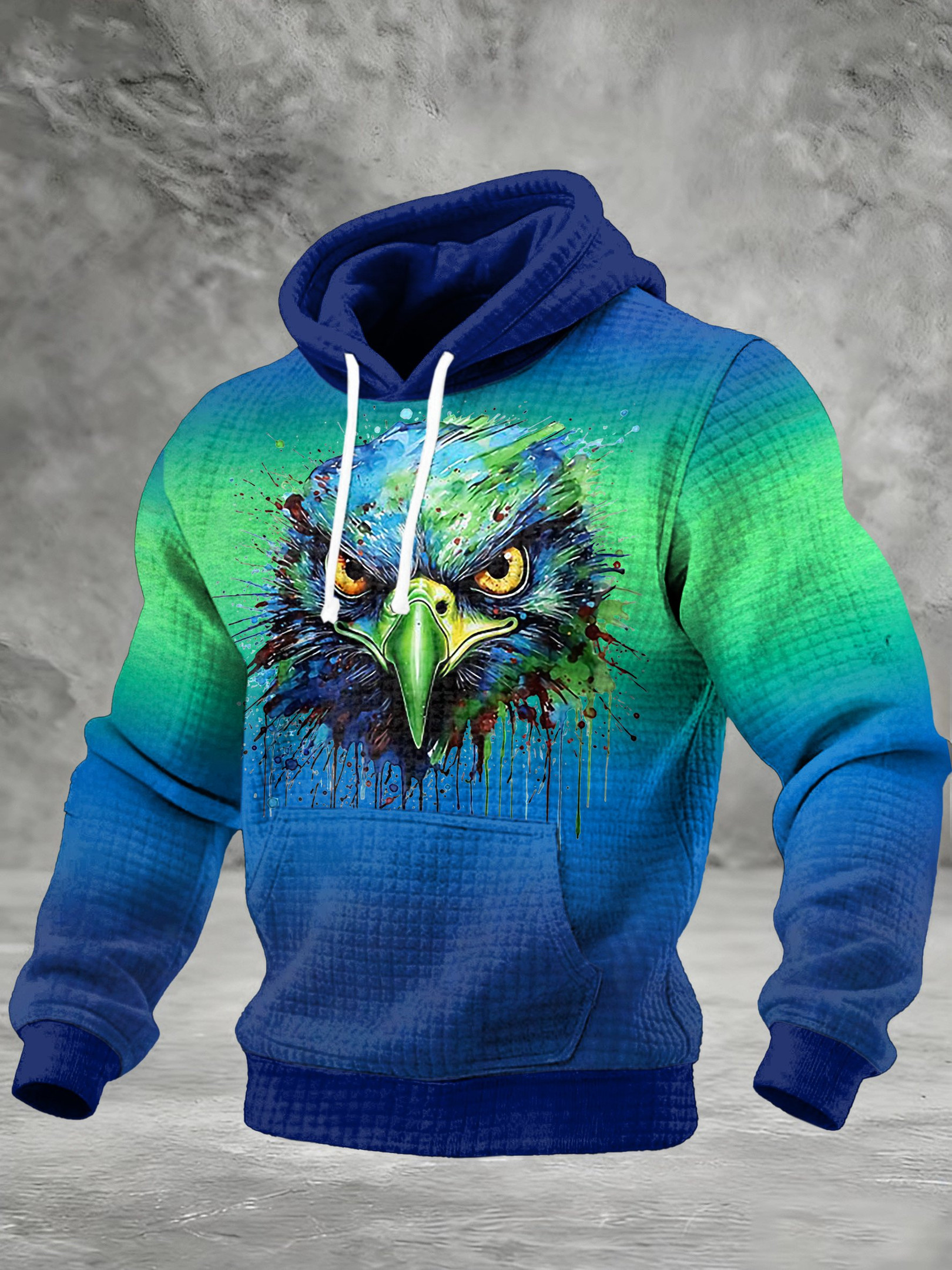 Eagle Head Football Graphic Hoodie Game Day Apparel Gift Ideas For Enthusiasts