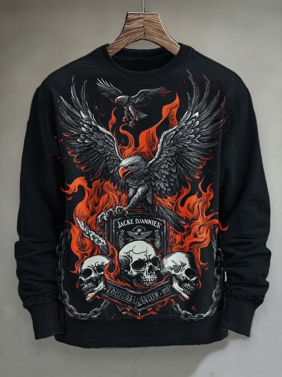 Eagle Jacke Diannies Sweatshirt Horror Clothing Holiday Gifts For Eagle Lovers