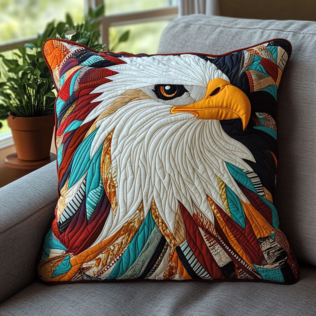 Eagle Native American Quilted Pillow Case Holiday Throw Pillows Christmas Gifts For New Moms