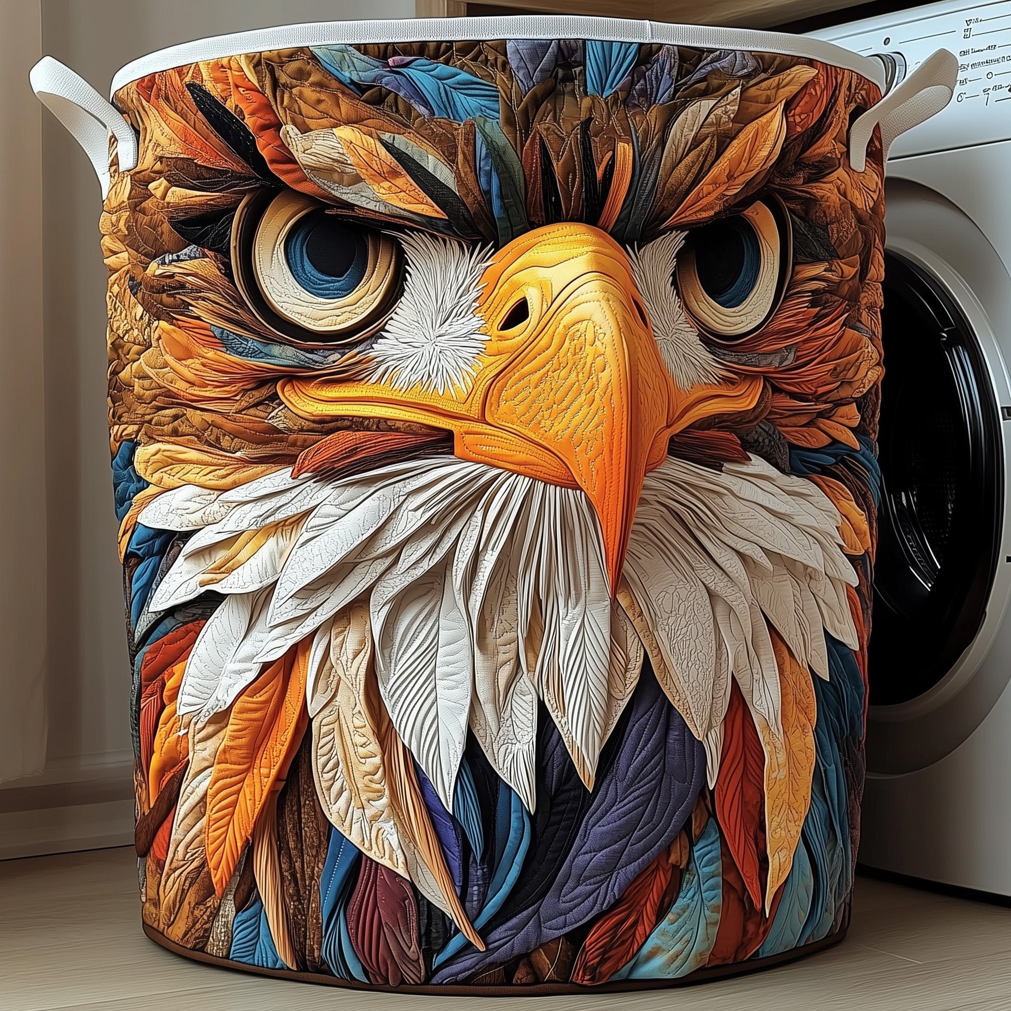 Eagle Quilted Laundry Basket Gftoma4601 Graduation Merch Gift