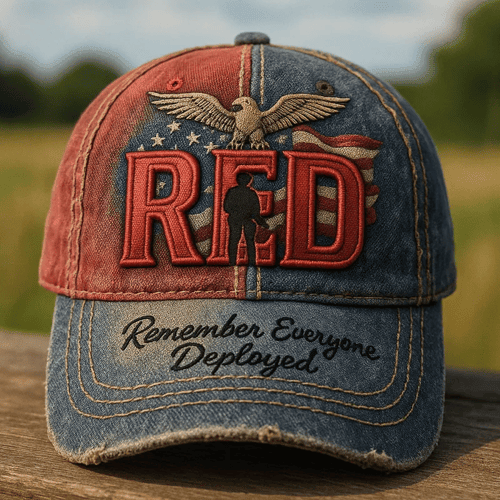 Eagle Red Friday Hat Remember Everyone Deployed Merch Red Friday Gift For Dad