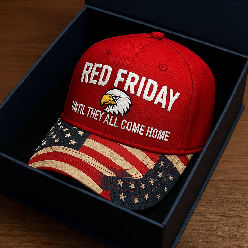 Eagle Red Friday Hat Until They All Come Home American Flag Baseball Cap Best Memorial Gifts