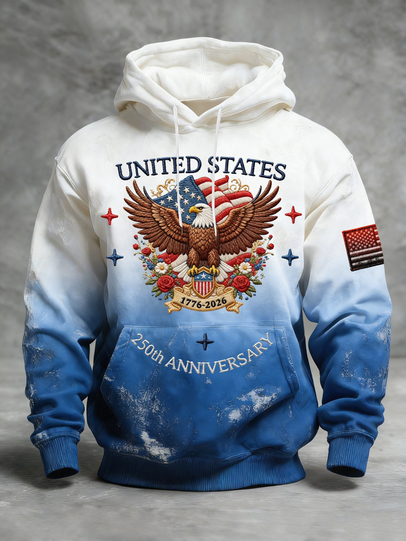 Eagle United States 250th Anniversary Hoodie Vintage 1776 2026 Merch Fourth Of July Clothing Eagle United States 250th Anniversary Hoodie Vintage 1776 2026 Merch Fourth Of July Clothing