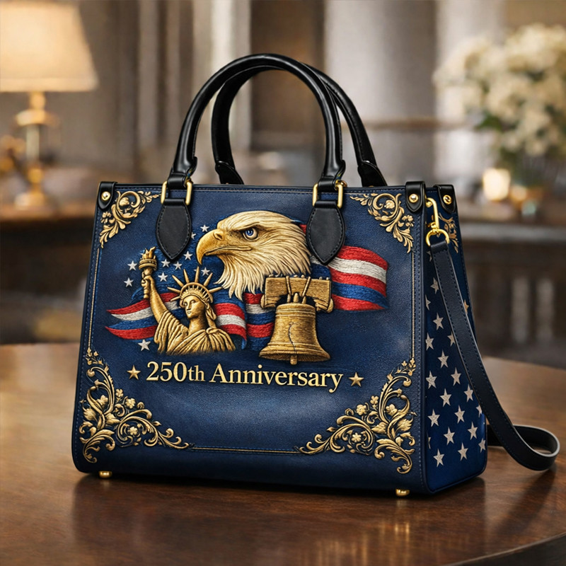Eagle US 250Th Anniversary 1776 2026 Handbag Independence Day 2026 Merch Gift For Her