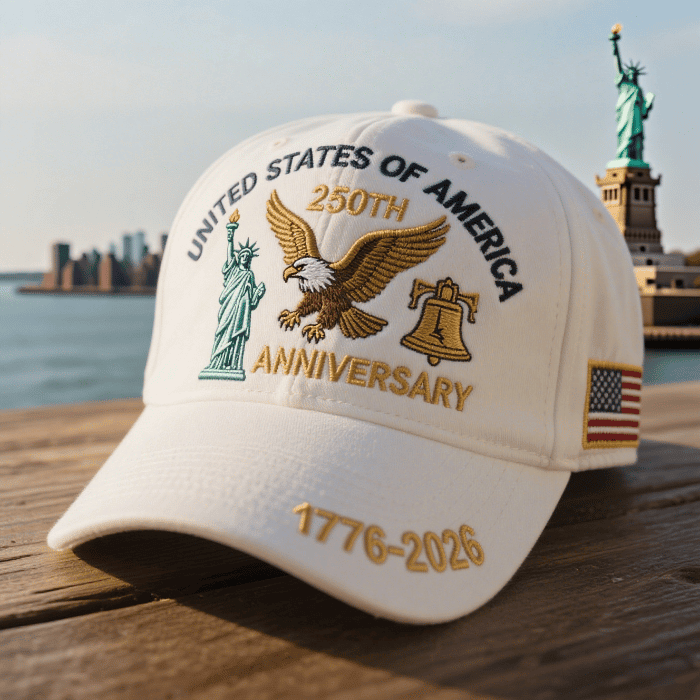 Eagle US 250Th Anniversary 1776 2026 Hat Liberty Statue Semiquincentennial Cap Patriotic Gifts