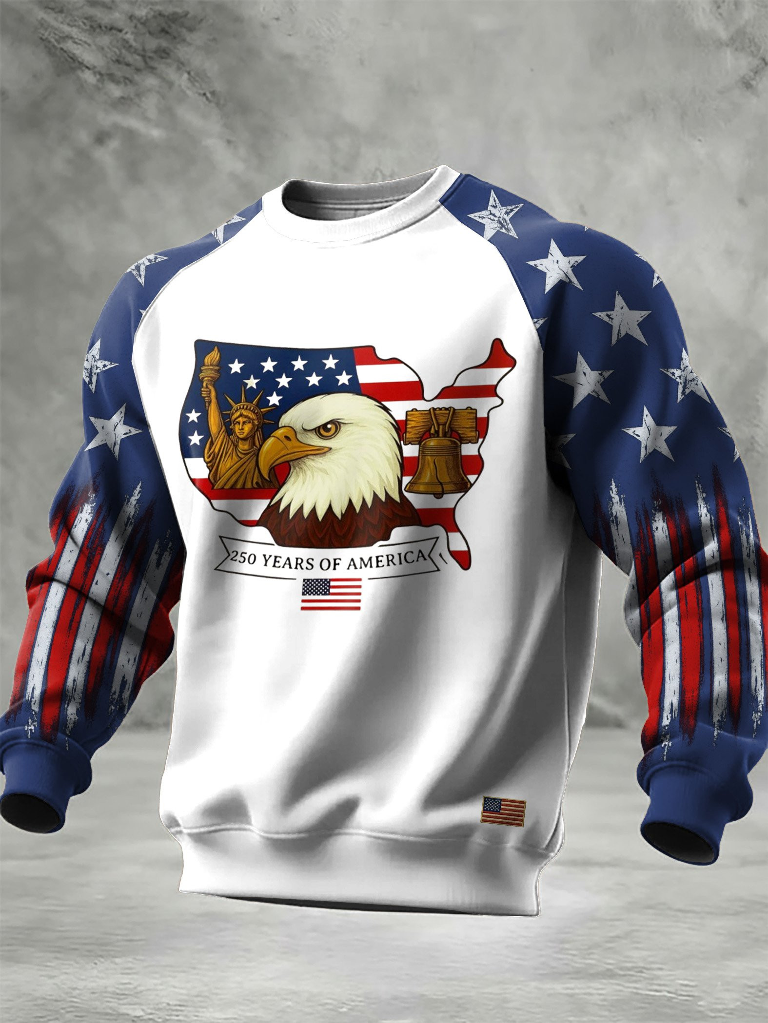 Eagle US 250th Anniversary 1776 2026 Hoodie America's Birthday Gifts For Father