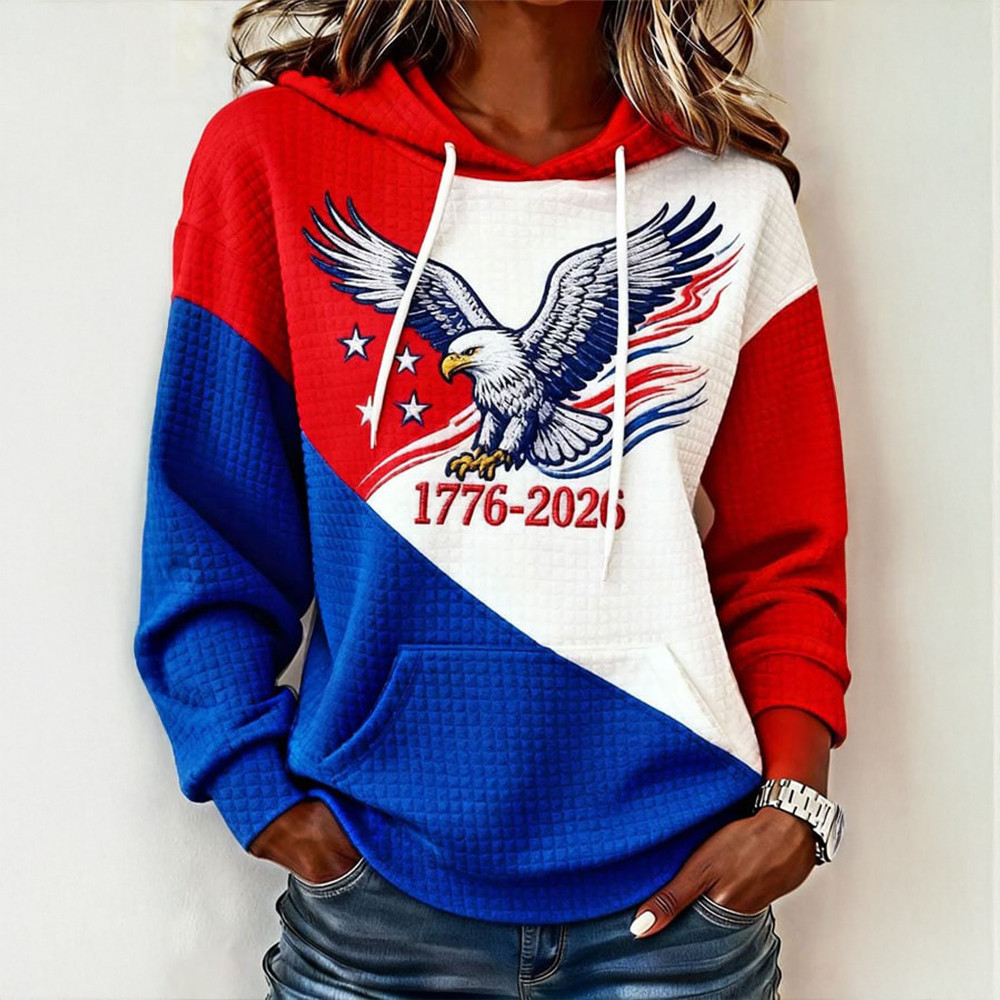 Eagle US 250Th Anniversary 1776 2026 Hoodie Independence Day Hoodie Patriotic Gifts