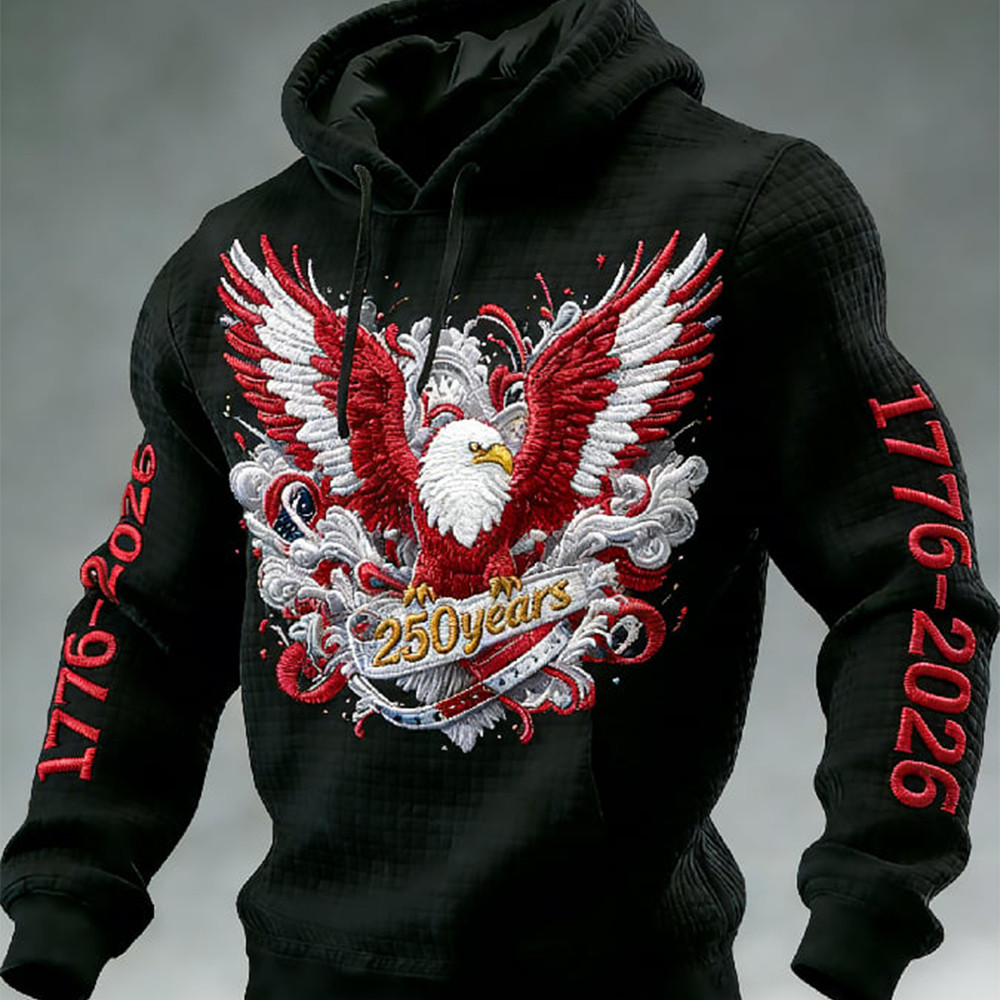 Eagle US 250Th Anniversary 1776 2026 Hoodie We The People Freedom Clothing Gifts For Him