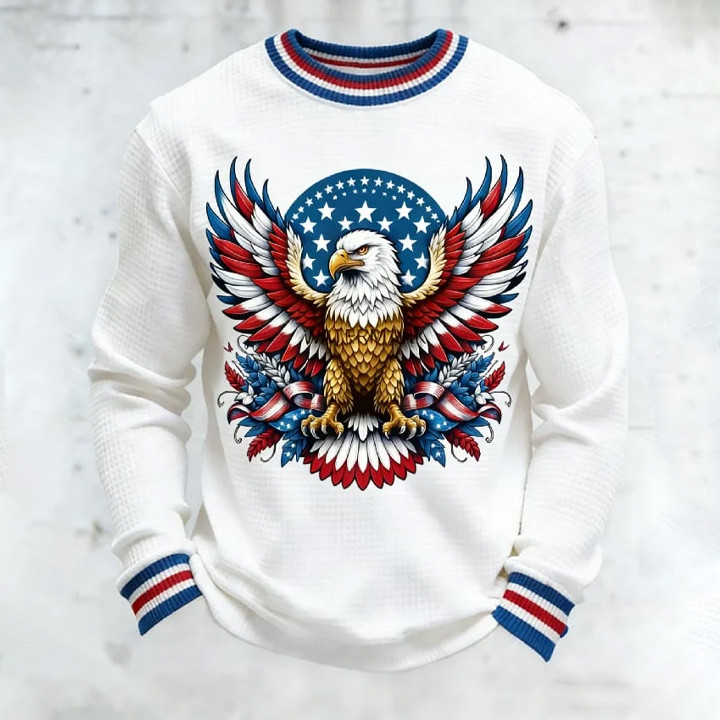Eagle US 250th Anniversary 1776 2026 Long Sleeve Shirt America's Birthday Merchandise