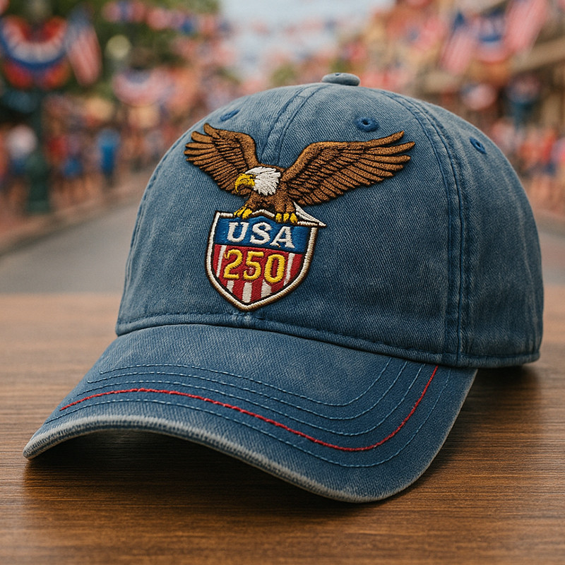 Eagle US 250Th Anniversary Hat Semiquincentennial Anniversary Baseball Cap Patriotic Gifts