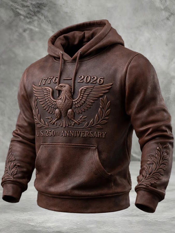 Eagle US 250th Anniversary Hoodie 1776 2026 American Patriot Clothing 4Th July Gift Ideas