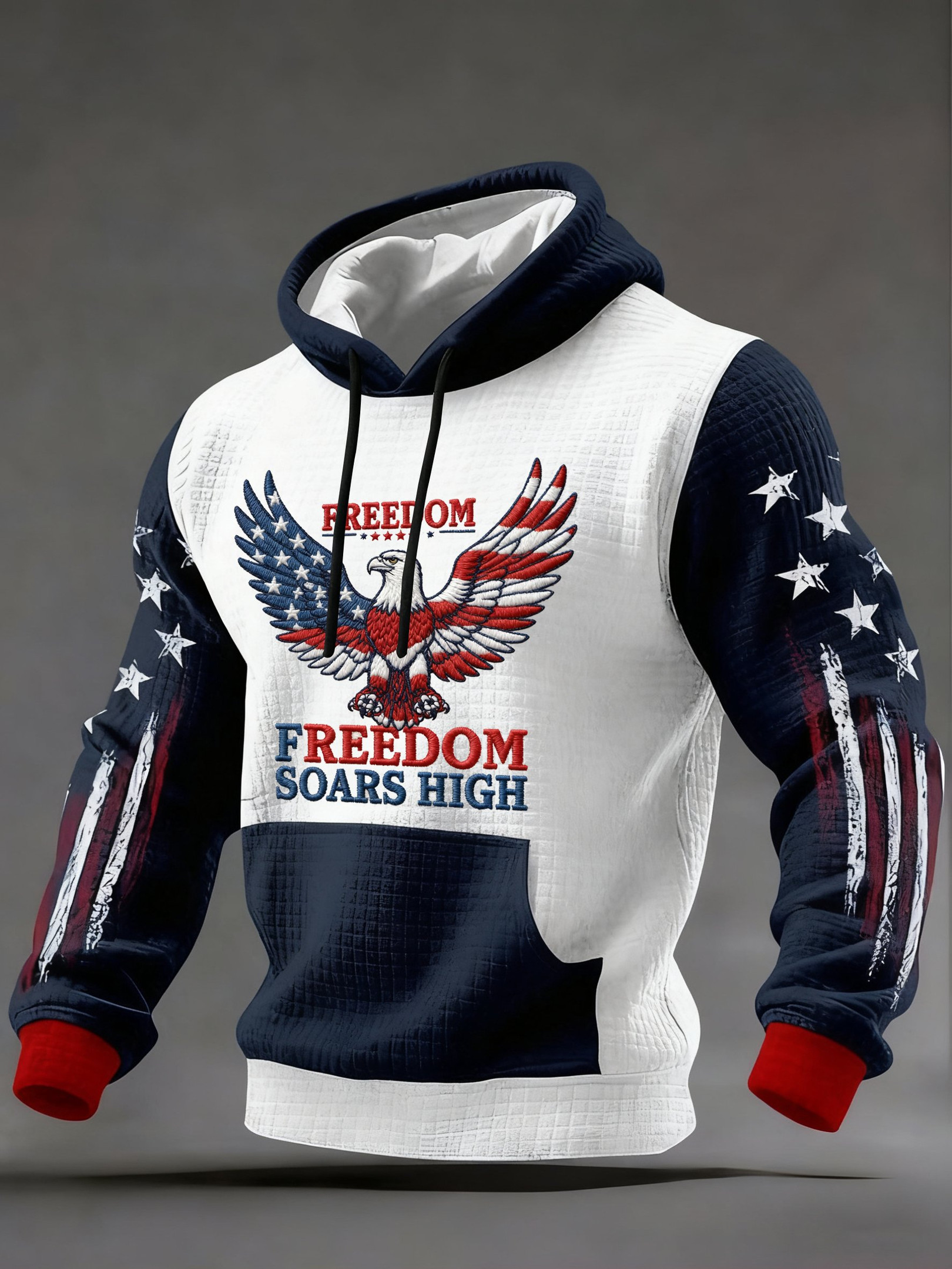Eagle US 250Th Anniversary Hoodie Freedom Soars High Patriotic Hoodie Gifts For Men