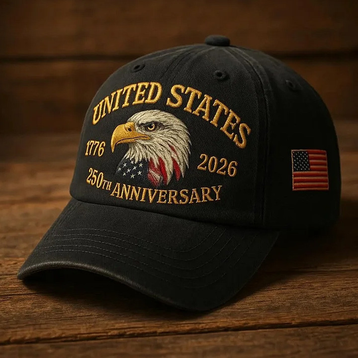 Eagle USA 250 Years Strong 1776 2026 Hat Best 4Th Of July Merch Patriotic Gift For Men