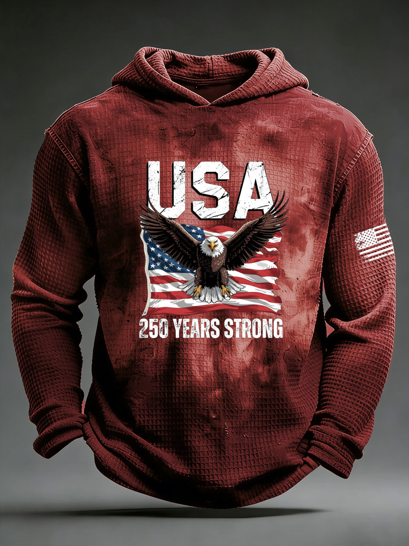Eagle USA 250 Years Strong Hoodie America 250Th Anniversary Patriotic Apparel Gifts For Men Eagle USA 250 Years Strong Hoodie America 250Th Anniversary Patriotic Apparel Gifts For Men