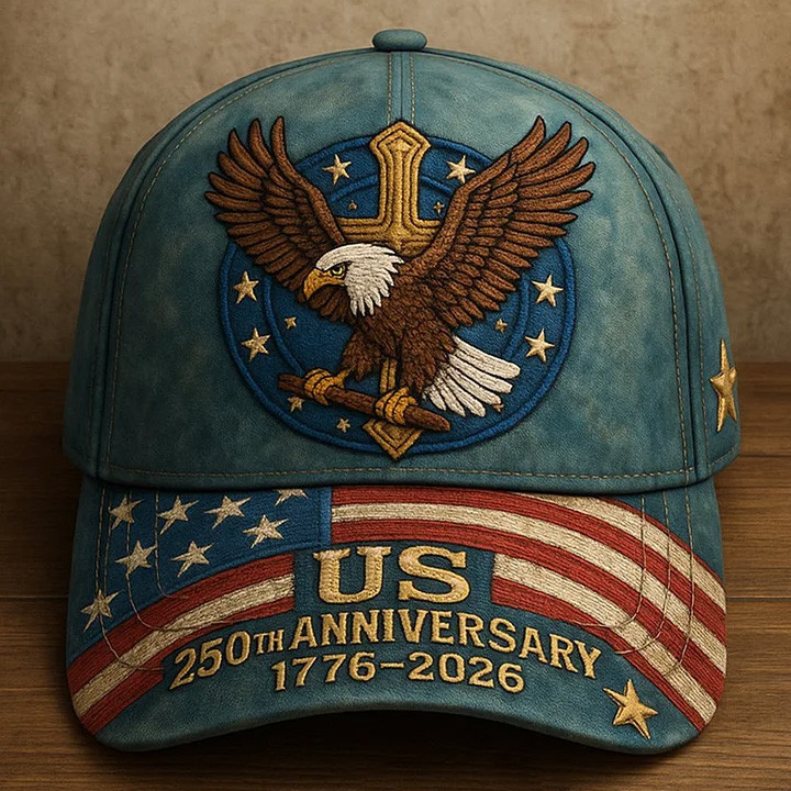 Eagle USA 250Th Anniversary 1776 2026 Faith Hat Fourth Of July Cap 4th Of July Gift