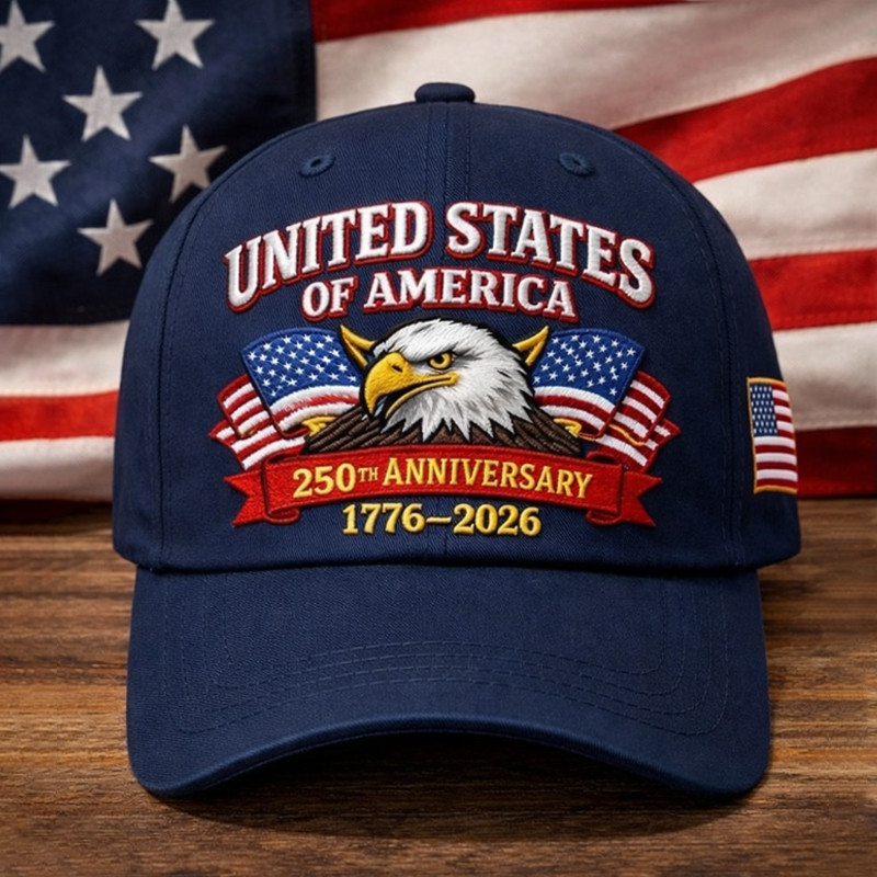Eagle USA 250Th Anniversary 1776 2026 Hat America's 250th Birthday Baseball Cap Patriotic Present