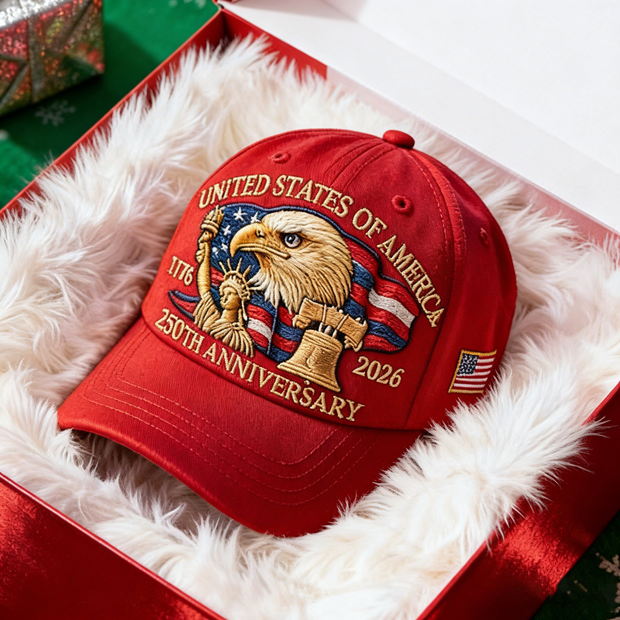 Eagle USA 250Th Anniversary 1776 2026 Hat America's Birthday Baseball Cap Patriotic Gift Ideas