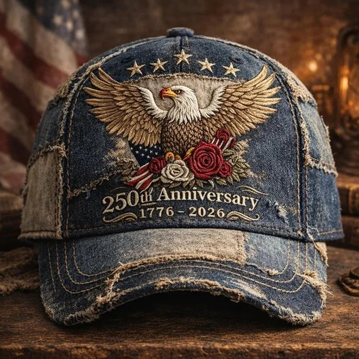 Eagle USA 250Th Anniversary 1776 2026 Hat Fourth Of July Cap Vintage Gift Ideas