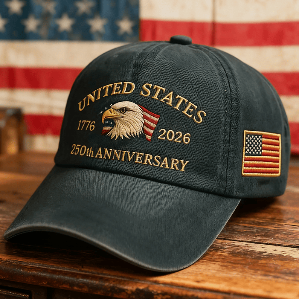 Eagle USA 250Th Anniversary 1776 2026 Hat Independence Day 2026 Merch Gifts For Him