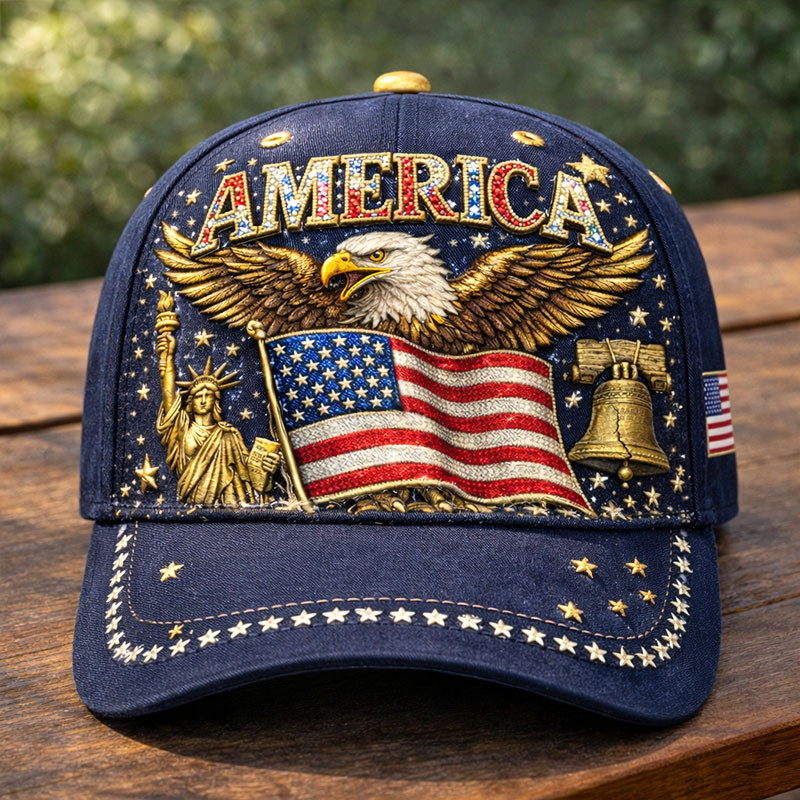 Eagle USA 250Th Anniversary 1776 2026 Hat Liberty Bell America's 250 Birthday Merch