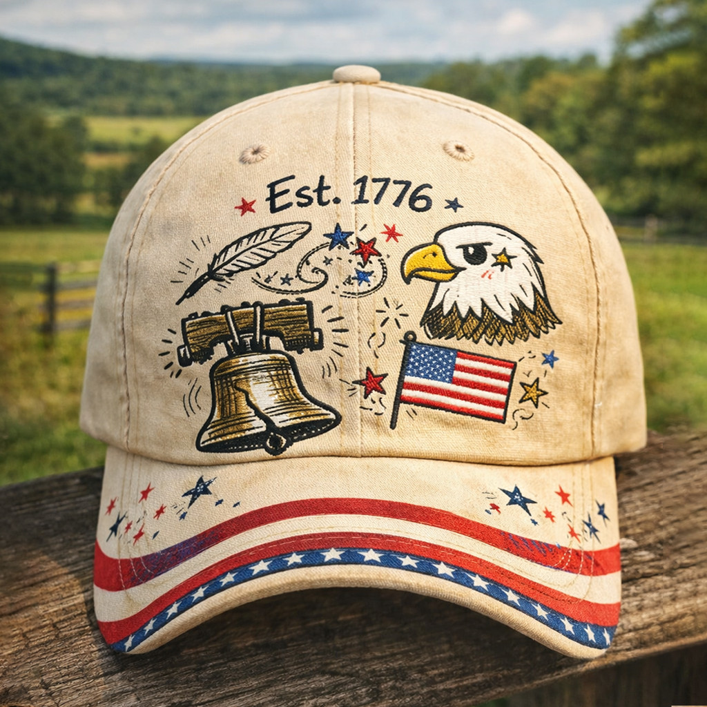 Eagle USA 250Th Anniversary 1776 2026 Hat Liberty Bell America's Birthday Baseball Cap