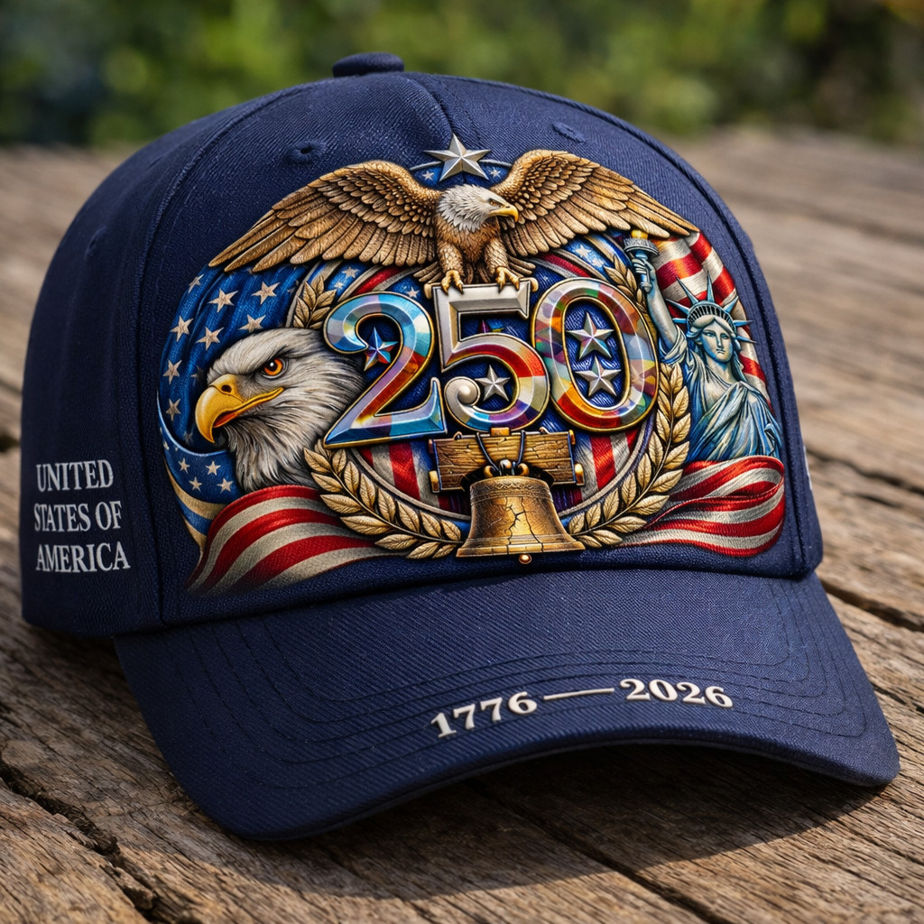 Eagle USA 250Th Anniversary 1776 2026 Hat Statue Of Liberty Baseball Cap Cool Gift For Him