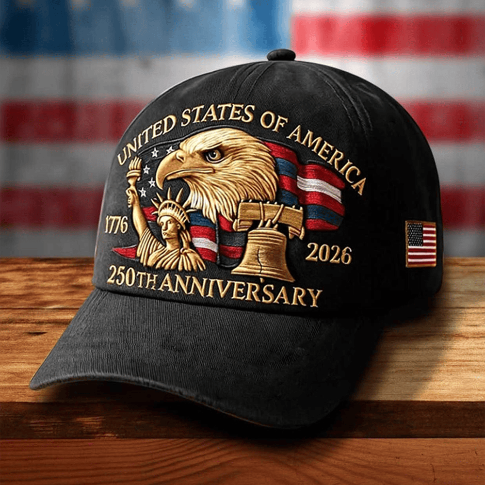 Eagle USA 250Th Anniversary 1776 2026 Hat Statue Of Liberty Fourth Of July Gifts