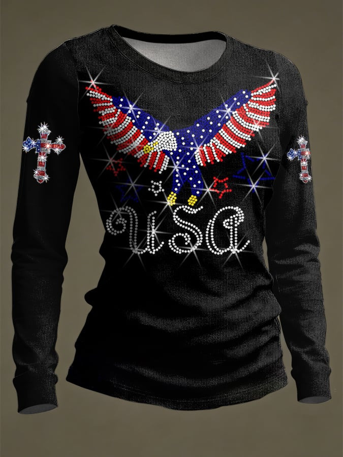 Eagle USA 250Th Anniversary 1776 2026 Long Sleeve Shirt America's Birthday Clothing Line