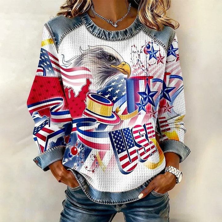 Eagle USA 250th Anniversary 1776 2026 Sweatshirt Best 4Th Of July Apparel Best Gift Ideas