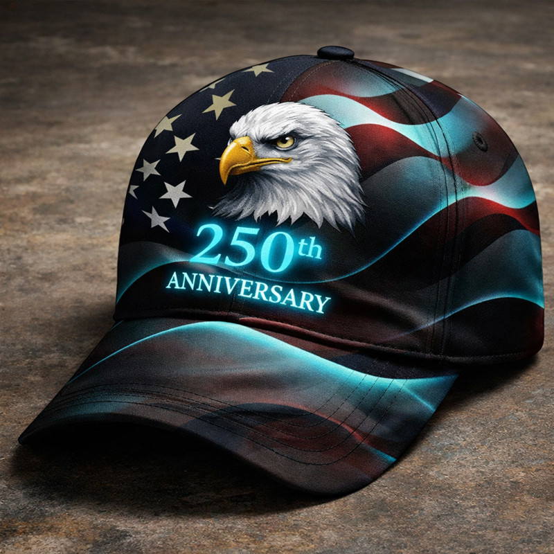 Eagle USA 250Th Anniversary Hat 1776 2026 Merch independence Day Present