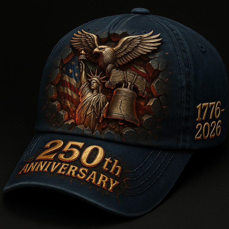 Eagle USA 250Th Anniversary Hat America 1776 2026 Celebration Merch Gifts For Patriots