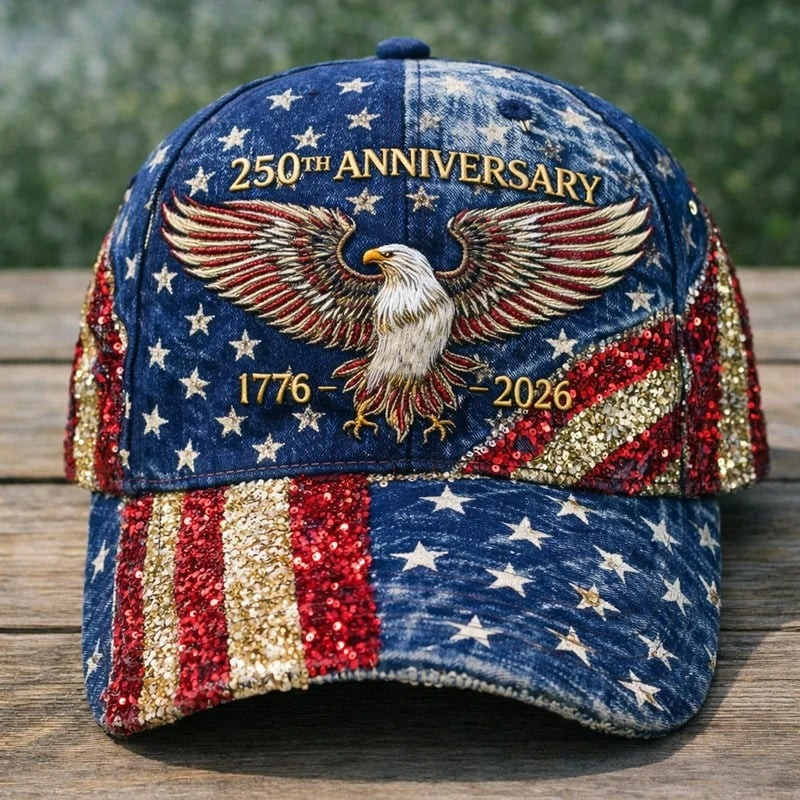 Eagle USA 250Th Anniversary Hat American Flag Hat Gifts For Mom