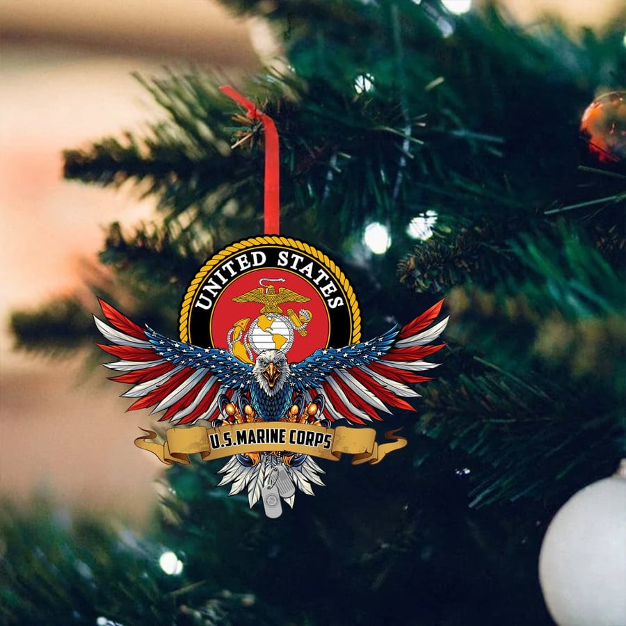 Eagle USMC Christmas Ornament Christmas Tree Decor Usmc Christmas Presents