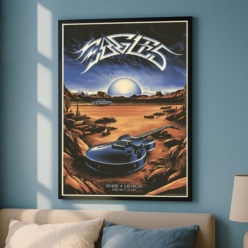Eagles At Sphere In Las Vegas Nevada On February 27�28 2026 Home Decor Poster Fans Gifts Eagles At Sphere In Las Vegas Nevada On February 27�28 2026 Home Decor Poster Fans Gifts