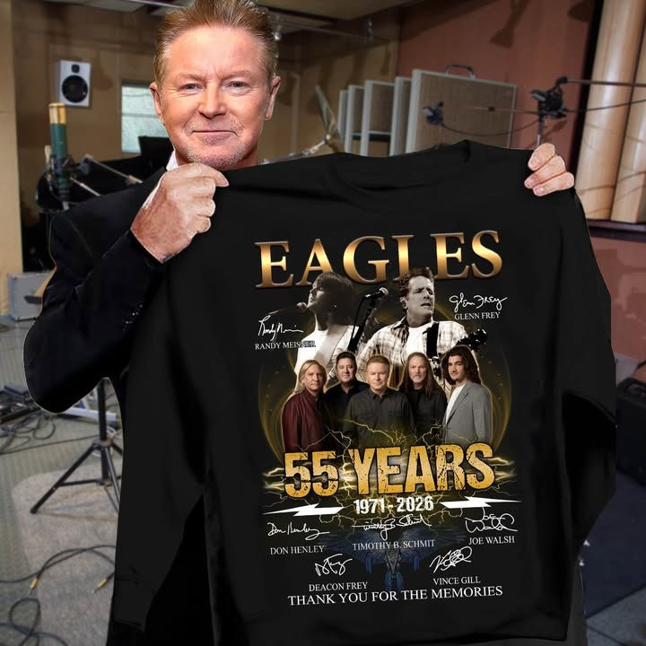 Eagles Band 55 Years 1971 2026 Shirt Thank You For The Memories Gifts For Eagles Band Fans