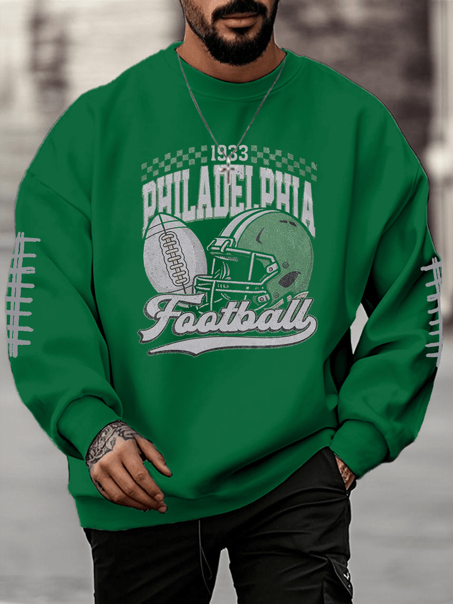 Eagles Football Sweatshirt Philadelphia Pride Game Day Apparel Super Bowl Merch Fans Gifts