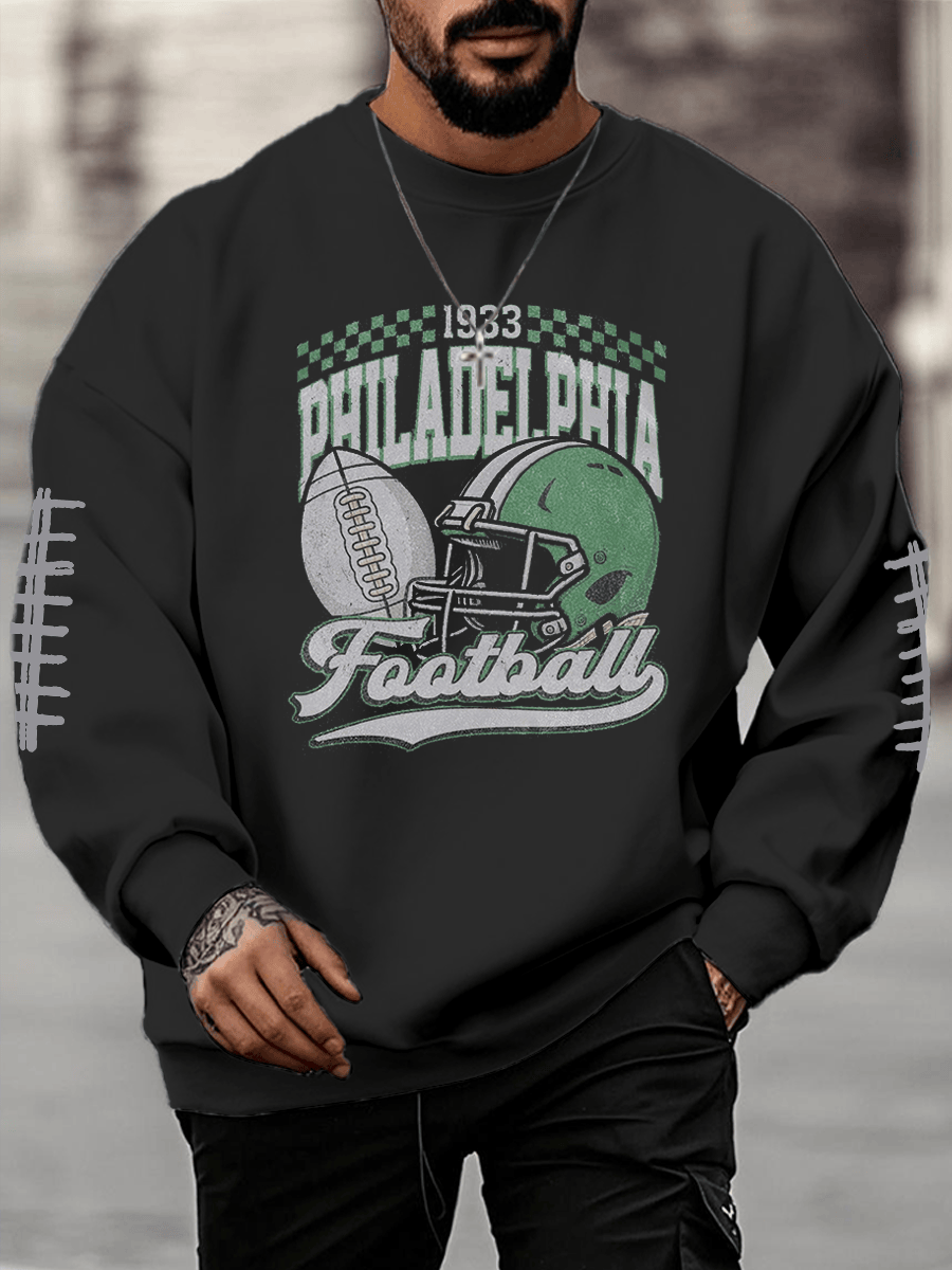 Eagles Football Sweatshirt Philadelphia Pride Game Day Apparel Super Bowl Merch Fans Gifts