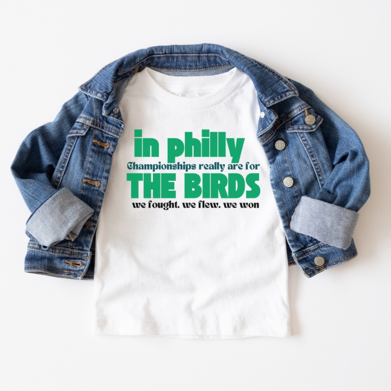 Eagles In Philly Championships Really Are For The Birds Shirt We Fought We Flew We Won