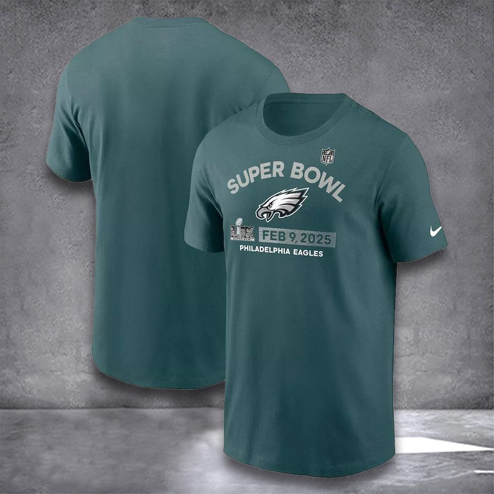 Eagles Super Bowl Champions Shirt 2025 Philadelphia Eagles Championships Apparel Fan Merch
