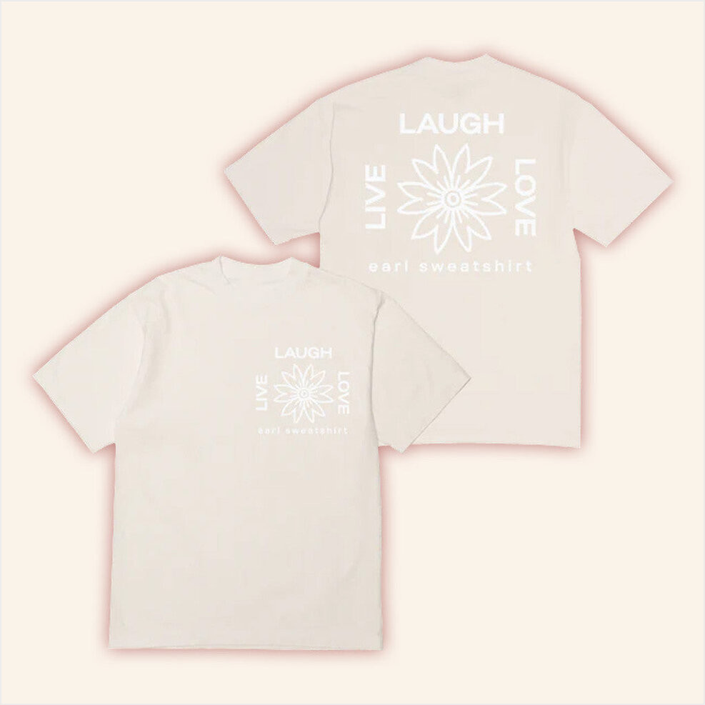 Earl Sweatshirt Merch LLL Flower Logo T-Shirt Gifts For Wife Birthday Gifts For Fans