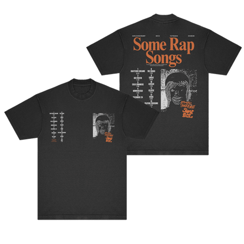 Earl Sweatshirt Merch Some Rap Songs Tracklist T-Shirt Father's Day Gifts For Son In Law Earl Sweatshirt Merch Some Rap Songs Tracklist T-Shirt Father's Day Gifts For Son In Law