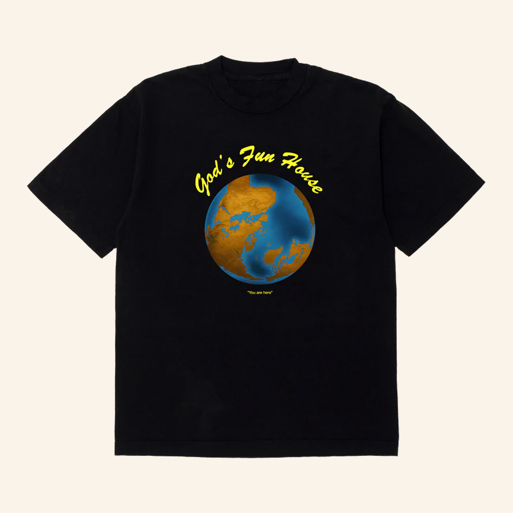 Earl Sweatshirt Tour Merch 2025 God's Fun House Black T-Shirt Christmas Gifts For Music Lovers Earl Sweatshirt Tour Merch 2025 God's Fun House Black T-Shirt Christmas Gifts For Music Lovers