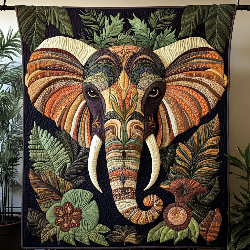 Earthborn Legends Quilted Blanket Christmas Bedroom Decor Elephant Gifts For Him Her