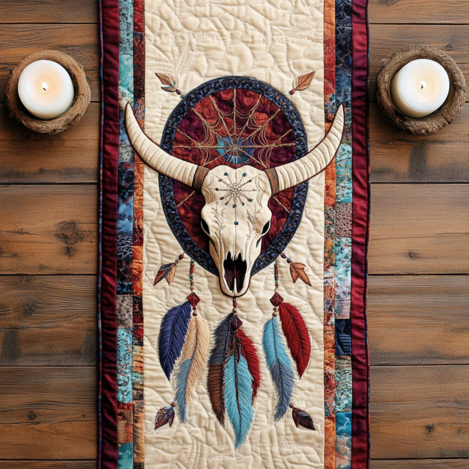 Earthbound Patterns Quilted Table Runner Dining Room Table Decor Ideas Native American Gifts