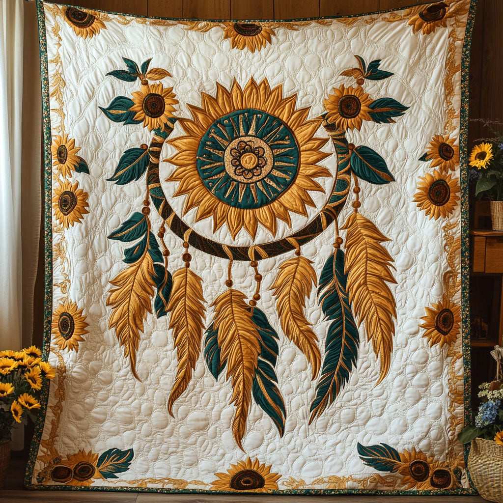 Earthlight Dreamcatcher Quilt Practical Quilt Blanket Gift for Comfort and Style