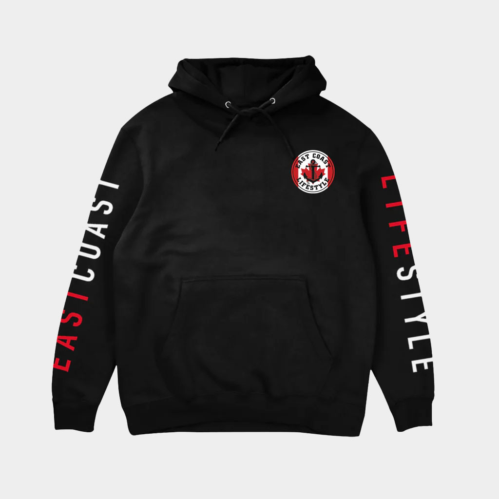 East Coast Lifestyle Merch Go Canada Electric Hoodie East Coast Lifestyle Hoodie Dad Gifts