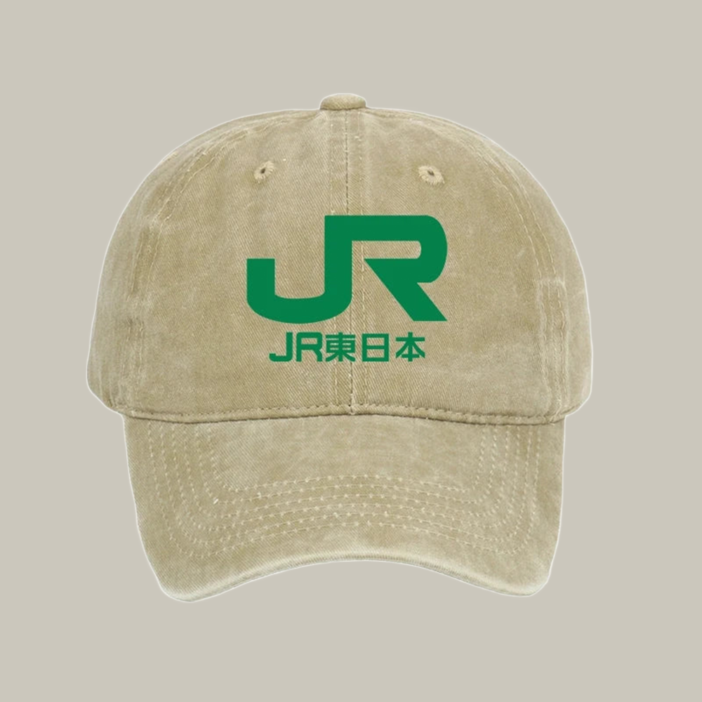 East Japan Railway Company Washed Cap Cool Ball Cap Great Gift Ideas For Brother